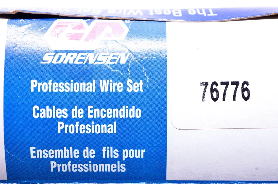 Kit de fios de vela de ignição GP Sorensen 76776 novo na caixa - Imagem 3 de 4
