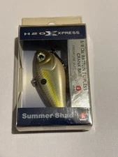 H20 Xpress 5/8oz Rattlin T Lipless Crankbait Summer Shad Handpainted Finish