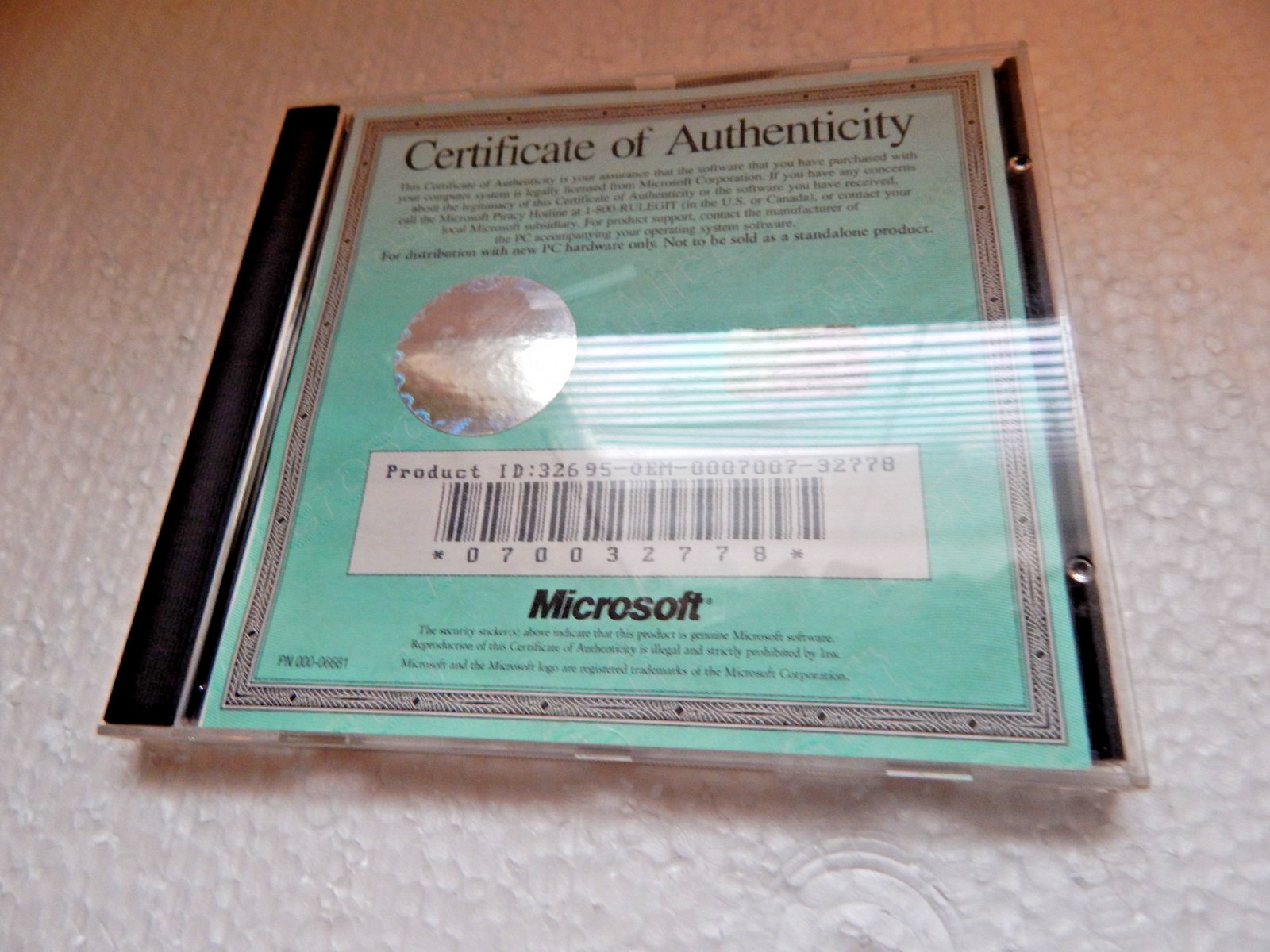 Product Recovery CD Disk For NEC Ready Series 7022,9012,9022,9522,9532