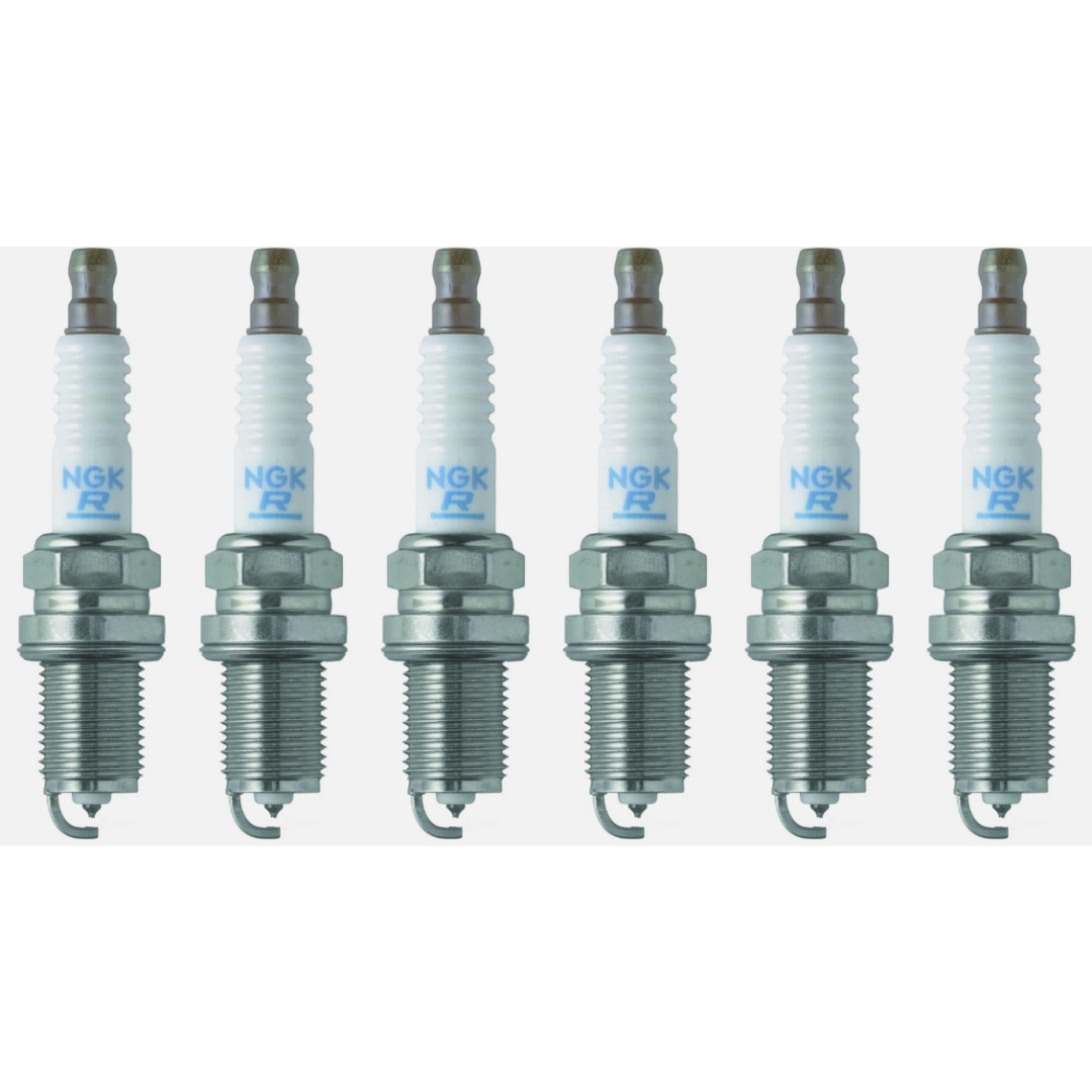 6-NGK Laser Platinum Long-Life Spark Plugs PFR5J-11 4642 Made in Japan