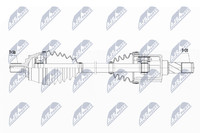 NTY Antriebswelle NPW-VV-109 FüR V40 525 Volvo