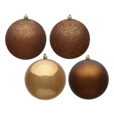 Vickerman 4.75" Mocha Ball 4 Finish Asst 4/Bx