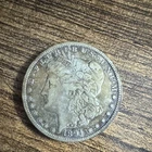 1891 Morgan Silver Dollar $1 Coin Circulated 0.9 Fineness Uncertified US Coin
