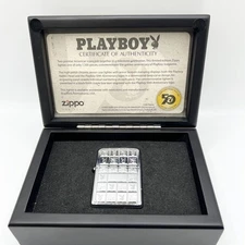 Playboy 50th Anniversary Zippo Limited Edition 7500 Pieces Used