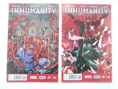 Inhumanity Heft 1 + 2 komplett US Marvel 2013 Zustand 1