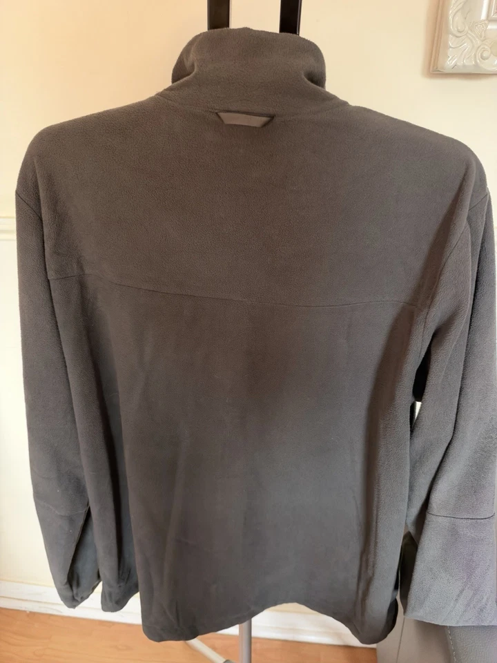 The North Face Men's Denali Black Full-Zip Fleece Jacket Stand-Up Collar L, photo 2 of 3