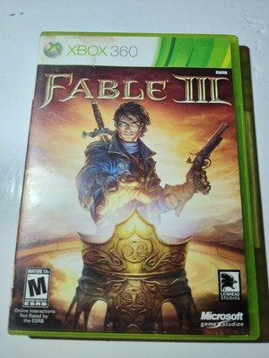 Fable 3 III (Microsoft Xbox 360, 2010) Complete in Box WORKS!