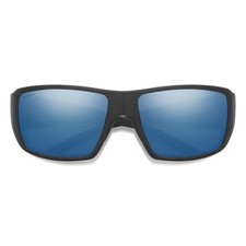 Smith Sunglasses Guides Choice/N 003 QG Black ChromaPop Polarized Blue Mirror
