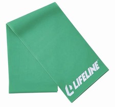 Lifeline Stamina Strength Flat Band Level 4 Rubber Resistance - Green
