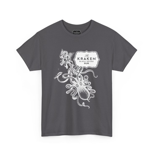 Kraken Spiced Rum Unisex Heavy Cotton Tee - Picture 55 of 88