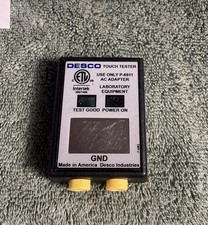 DESCO 19350 Wrist Strap Tester,NIST 8NCR0