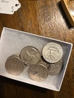 Lot (10) 90% Silver Usa Washington Quarters