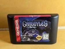 Sega Genesis Gargoyles Authentic Game Cartridge 1995 Edition TESTED WORKING