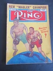 THE RING BOXING MAGAZINE DECEMBER 1952 MARCIANO ANOTHER DEMPSEY COVER