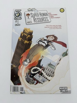 Super Human Resources #1 (Action Lab Comic Book Mar 2016) Bagged & Boarded