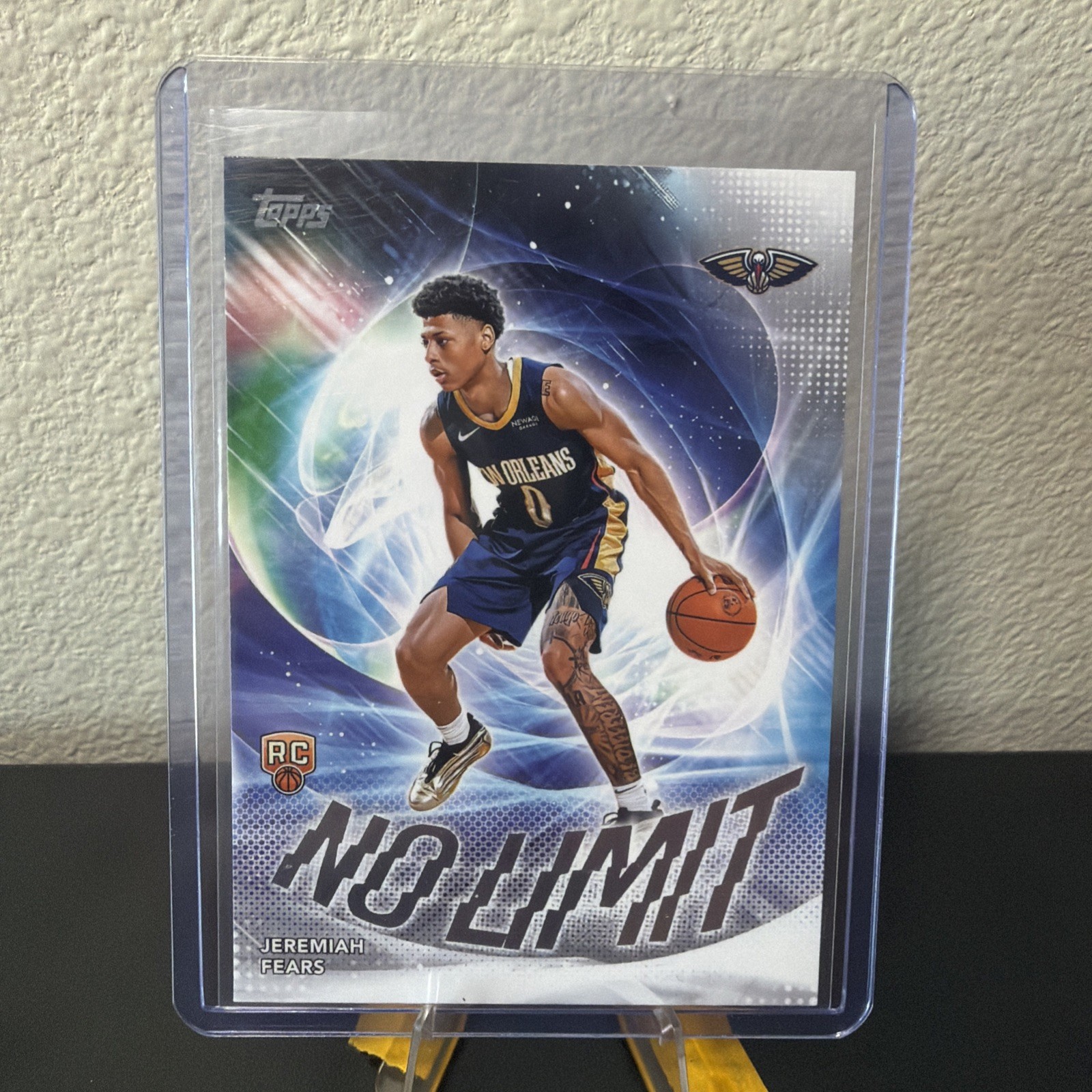 JEREMIAH FEARS 2025-26 Topps #NL-7 Pelicans Rookie No Limit