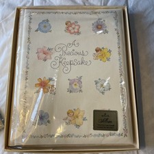 Vintage Precious Memory Hallmark 1st year Baby Book Album Journal Unisex