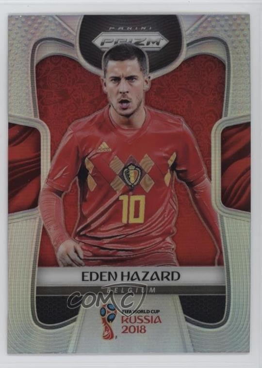 2018 Panini Prizm World Cup Silver Prizm Eden Hazard #13 0ht6