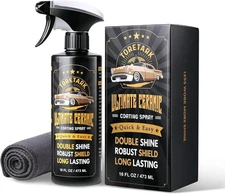 Carceracot Ceramic Coating Spray 16oz Nano Car Wax with Microfiber Towel