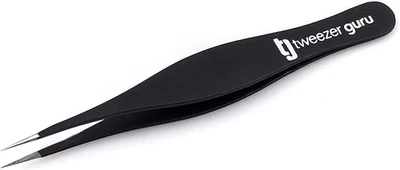 Tweezer Guru Pointed Tweezers - Precision Ingrown Hair & Splinter Removal Tool