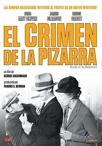 El Crimen de la Pizarra [DVD] (1934) Murder on the Blackboard - Imagen 2 de 4