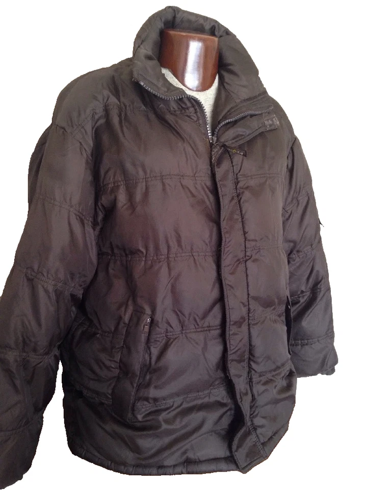  Chaqueta marrón North 15 Gear... Mediano. Carcasa 100% Nylon Recubierta de PU. Foto 2 de 4