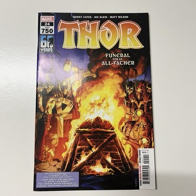 Thor Funeral For An All Father. Marvel Comic. Issue 24