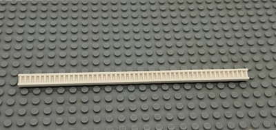 Lego  Technic 2428 Zahnstange weiß für 6990  Rack 1 x 20 x 2/3 für Getriebe A