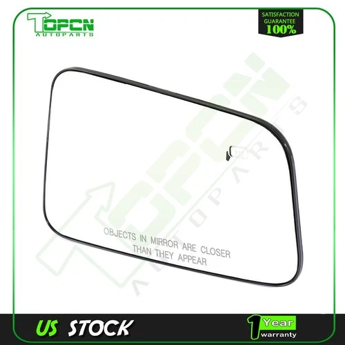 For 2007-2008 Ford EDGE Mirror Heated Chrome CONVEX+W Glass(Passenger)Side