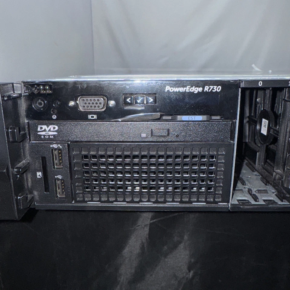 Dell Poweredge R730 Xeon E5-2670 v3 2.3ghz 24-Cores 32gb H730 NO Hard drives - Image 3 of 4