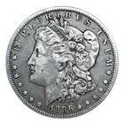 1886 O Morgan Dollar VF-Very Fine 90% Silver $1 U.S Coin # 2633
