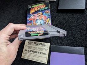 Treasure Master - Nintendo NES - CIB Complete in Box w/Sweepstakes Card & Tested