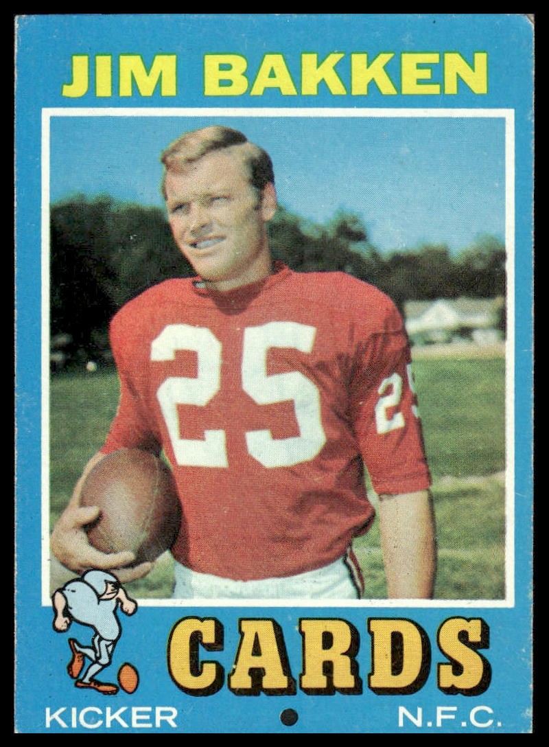 Jim Bakken 1971 Topps #214 St. Louis Cardinals
