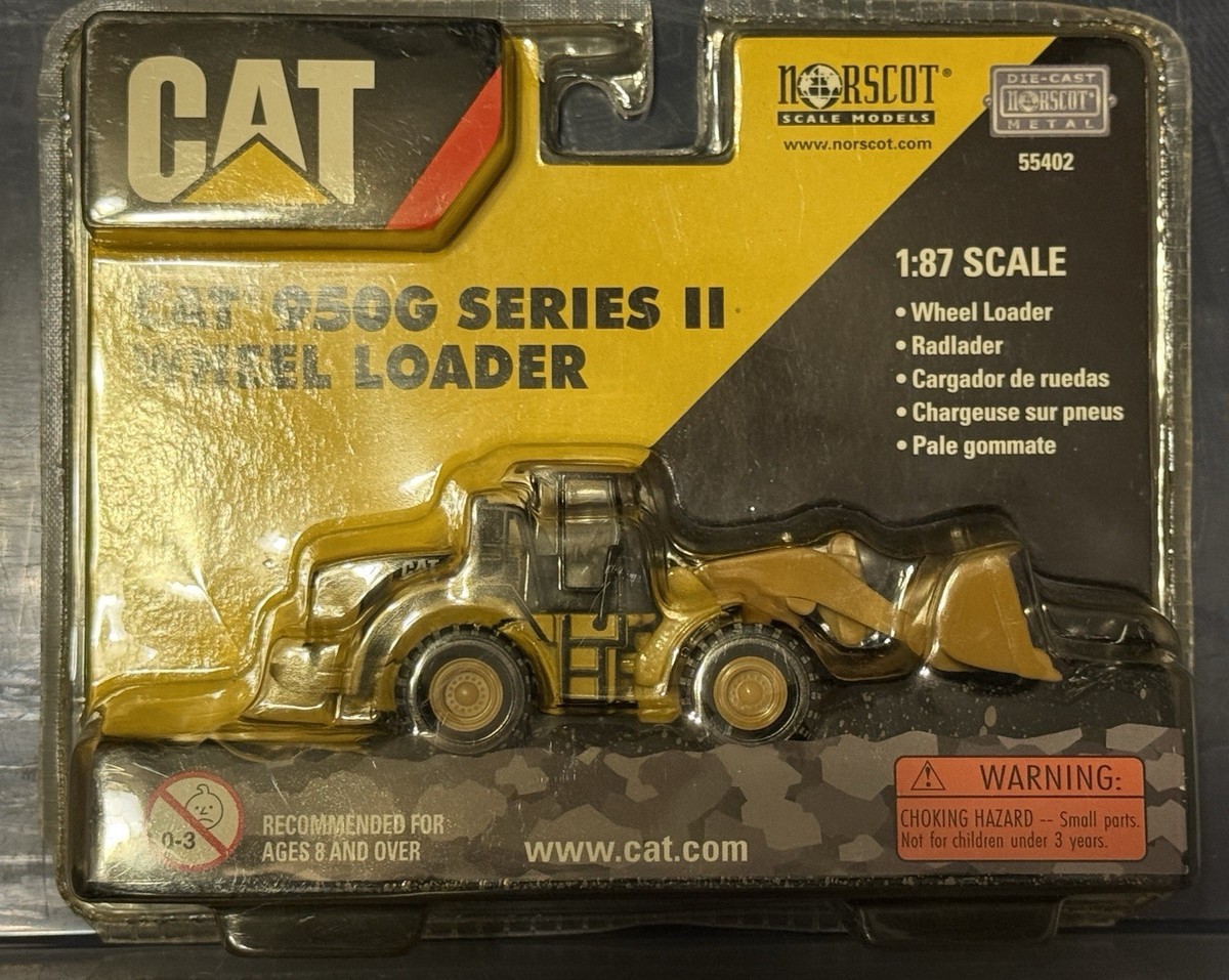 Norscot CAT 950G Series II Wheel Loader Diecast 1:87 Scale Model