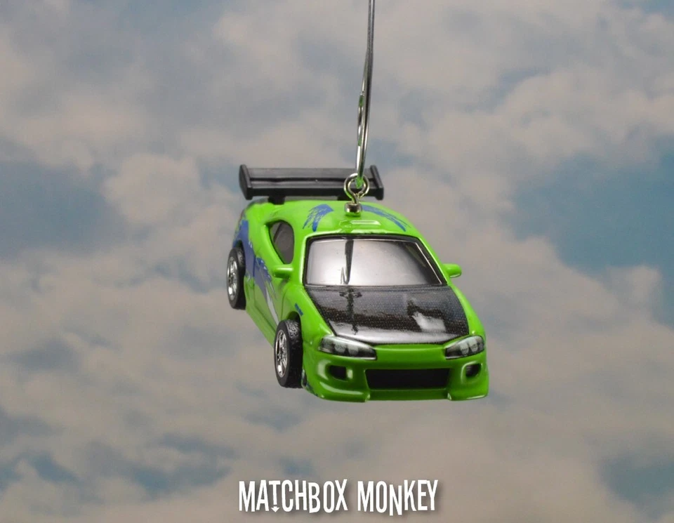 Mitsubishi Eclipse 1995 adorno de Navidad personalizado Adorno original rápido y furioso Foto 4 de 4