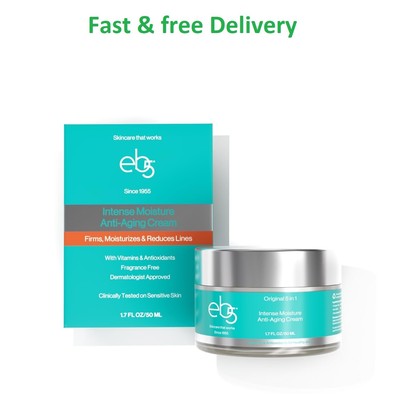 eb5 Intense Moisture Anti-Aging Face Cream, Daily Face Moisturizer with Retinol,