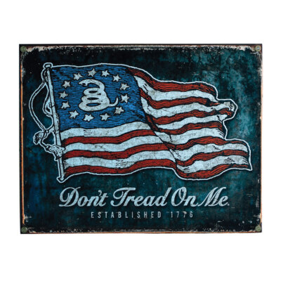 Don't Tread On Me Tin Sign 12.5'' x 16''