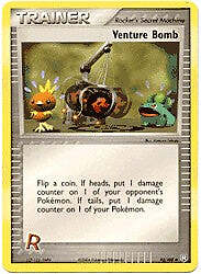 Pokemon Team Rocket Returns  93/109 Venture Bomb (Trainer) Card