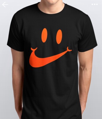 Go the extra Smile Mile Smiley Face t-shirt Size S-XXL
