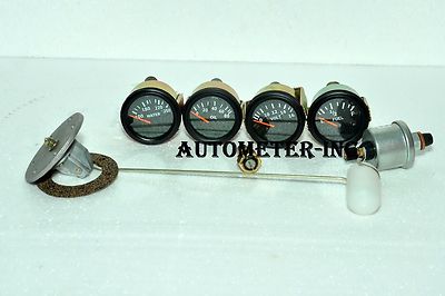 Gauges Kit- 85 Mm Speedometer+ Elec Temp + Oil +Fuel+ Volt WFBB - Foto 10
