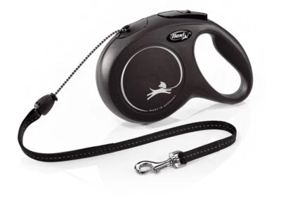 Flexi Nuevo Clásico M Cuerda Automático Correa para Perros Hasta 20KG 5M Negro - Imagen 1 de 4