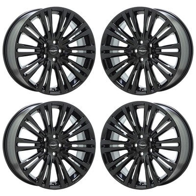 20'' Chrysler 300 RWD Black wheels rims Factory OEM set 2420 EXCHANGE