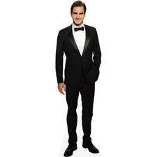 Roger Federer (Suit) Pappaufsteller lebensgross