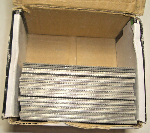 MEITE 16GA GALVANIZED FINISH NAILS STRAIGHT T50 2" QTY:1250 HALF BOX - Afbeelding 2 van 4