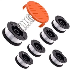 6PK BLACK+DECKER AF100 Replacement String Trimmer Line Spool Weed Eater Edger