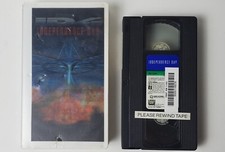 Independence Day (VHS, 1996) - EX RENTAL CLAMSHELL, INCLUDES LENTICULAR COVER!