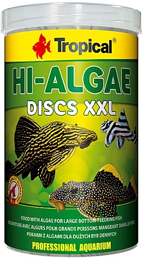 Tropical Hi-Algae Discs Xxl 250Ml - Discs-FöRmiges Welsfutter Futtertabletten-image