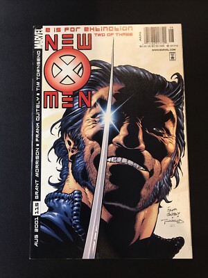 New X-Men #115 Marvel 2001 NEWSSTAND 1st App Negasonic Teenage Warhead VF