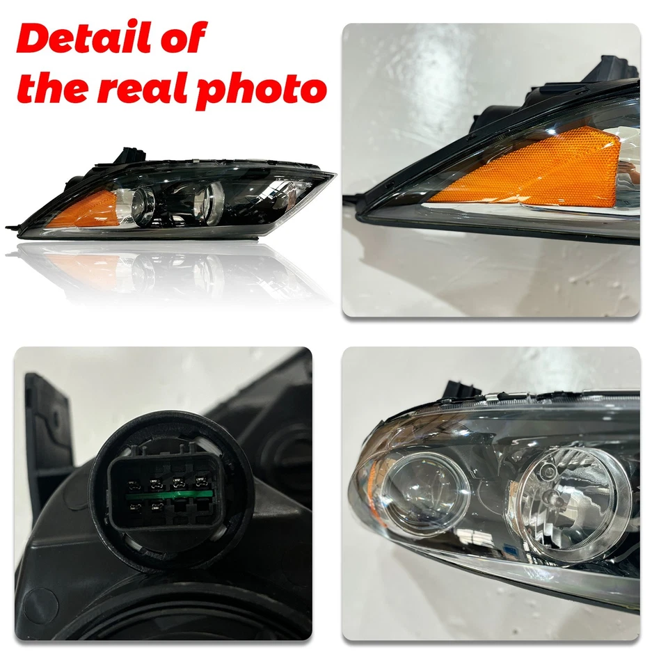 Fits 2011 2012 Kia Sportage SX LX EX Headlight Assembly Halogen Right Left Side - Imagem 3 de 4