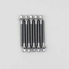 10 Drum Tension Rods 2 1/4" (58mm) Chrome with Washers Diameter 7/32" Drum Part